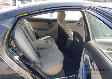 2014 Hyundai Elantra Se from USA, damaged, VIN 5NPDH4AE9EH457623